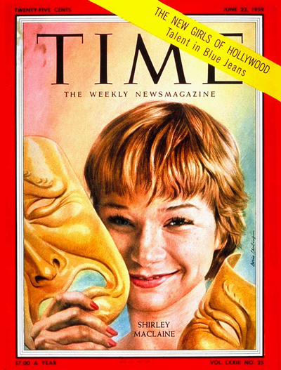 TIME Magazine Cover: Shirley MacLane -- June 22, 1959