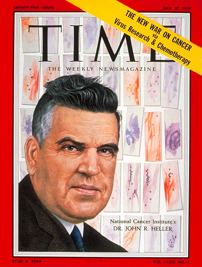 TIME Magazine Cover: Dr. Roger Heller -- July 27, 1959