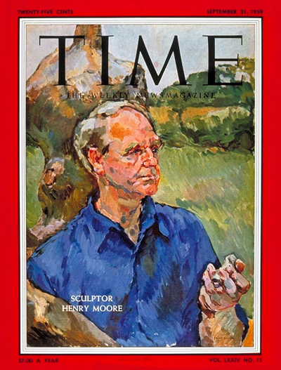 TIME Magazine Cover: Henry Moore -- Sep. 21, 1959