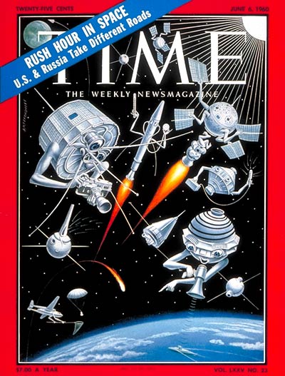 TIME Magazine Cover: U.S. Satellites -- June 6, 1960