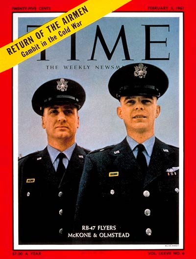 TIME Magazine Cover: John McKone, Bruce Olmstead -- Feb. 3, 1961