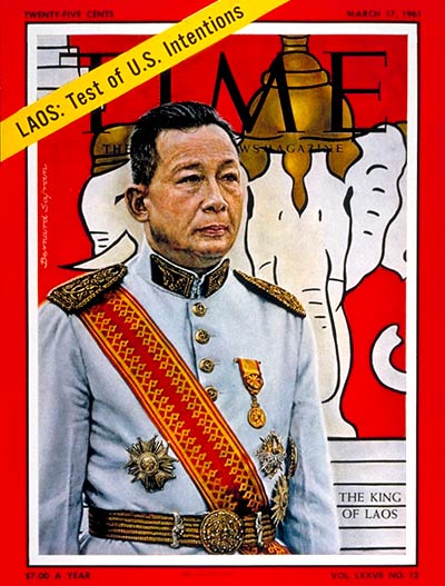 TIME Magazine Cover: King Savang Vatthana -- Mar. 17, 1961