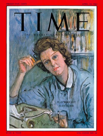 TIME Magazine Cover: Jean Kerr -- Apr. 14, 1961
