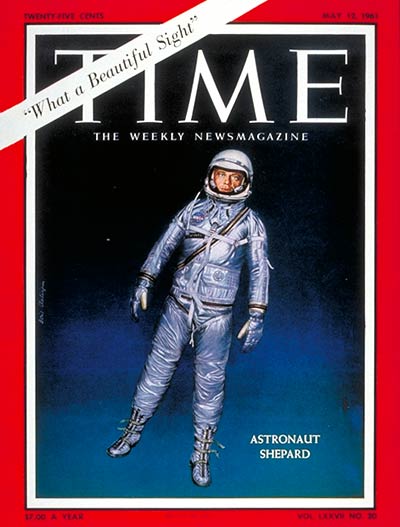 TIME Magazine Cover: Alan Shepard -- May 12, 1961