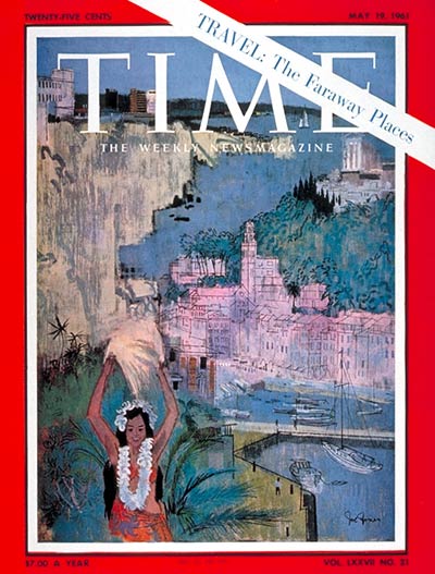 TIME Magazine Cover: The Faraway Places -- May 19, 1961