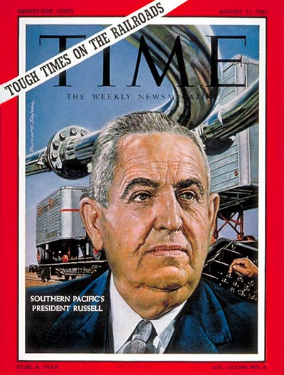 Southern Pacific President Donald J. M. Russell