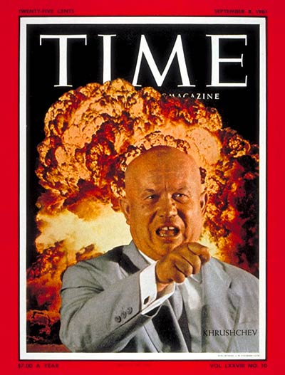 TIME Magazine Cover: Nikita Khrushchev -- Sep. 8, 1961