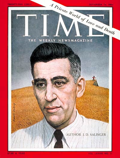 TIME Magazine Cover: J.D. Salinger -- Sep. 15, 1961