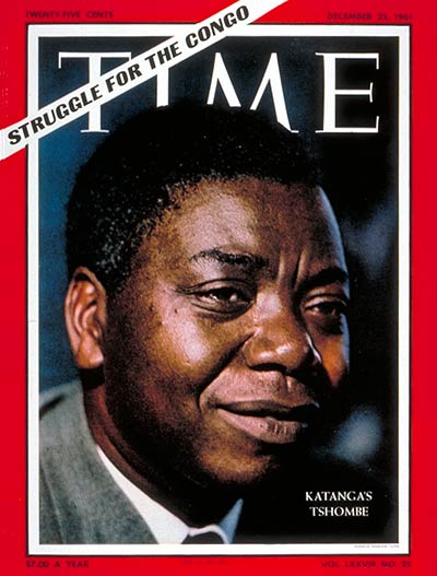 TIME Magazine Cover: Moise Tshombe -- Dec. 22, 1961