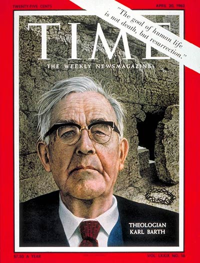 TIME Magazine Cover: Karl Barth -- Apr. 20, 1962