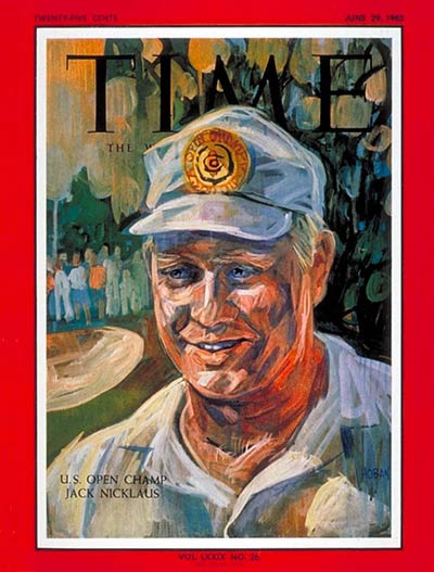 TIME Magazine Cover: Jack Nicklaus -- June 29, 1962