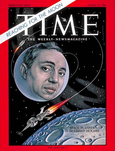 TIME Magazine Cover: D. Brainerd Holmes -- Aug. 10, 1962