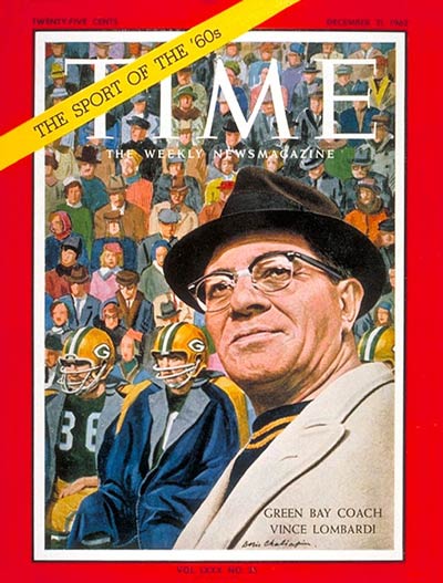 TIME Magazine Cover: Vince Lombardi -- Dec. 21, 1962