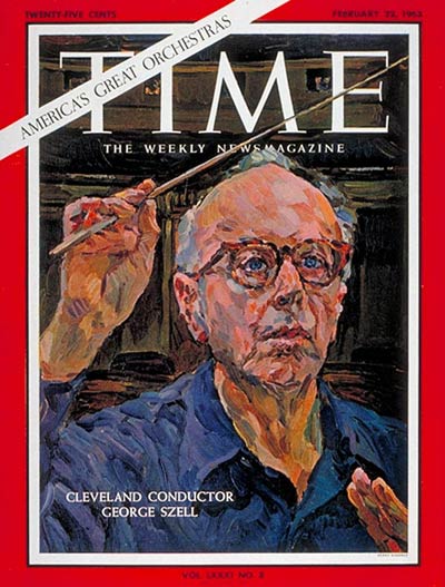 TIME Magazine Cover: George Szell -- Feb. 22, 1963