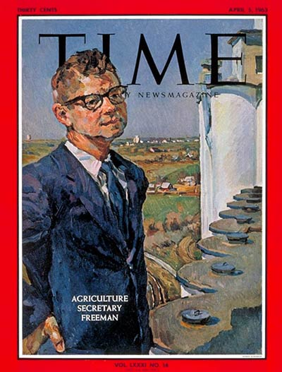 TIME Magazine Cover: Orville Freeman -- Apr. 5, 1963