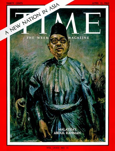 TIME Magazine Cover: Abdhul Rahman -- Apr. 12, 1963