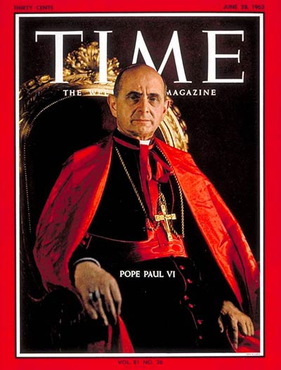 TIME Magazine Cover: Pope Paul VI -- June 28, 1963
