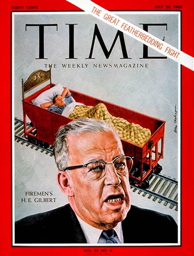 TIME Magazine Cover: H. Edward Gilbert -- July 26, 1963