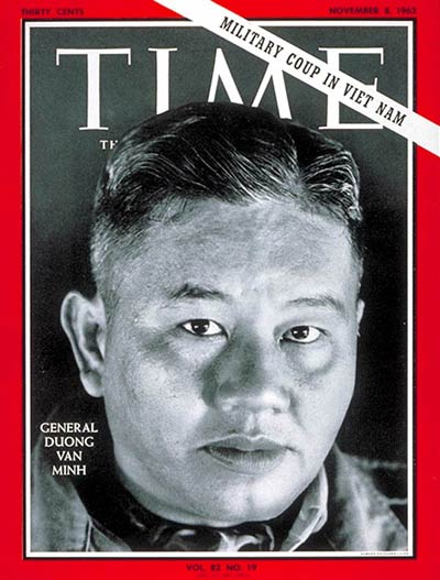 TIME Magazine Cover: Lt. General Van Minh -- Nov. 8, 1963