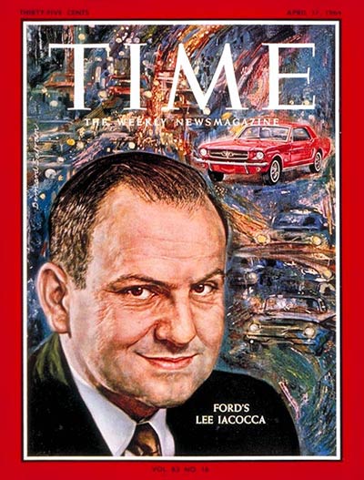 Lee Iacocca  of Ford Motor Co.