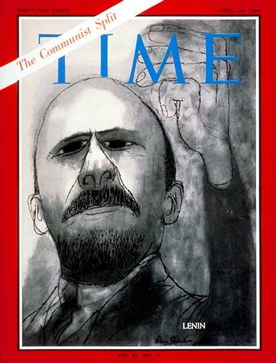TIME Magazine Cover: Vladimir I. Lenin -- Apr. 24, 1964
