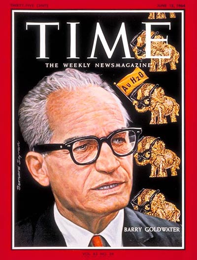 TIME Magazine Cover: Barry Goldwater -- June 12, 1964
