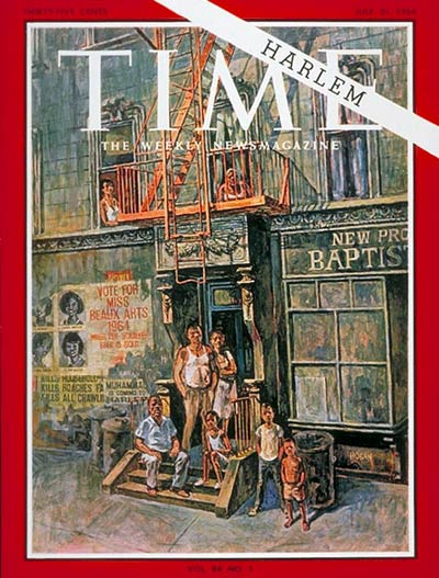 TIME Magazine Cover: Harlem -- July 31, 1964