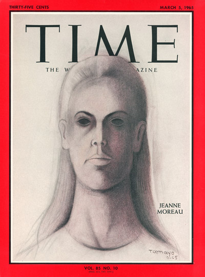 TIME Magazine Cover: Jeanne Moreau -- Mar. 5, 1965
