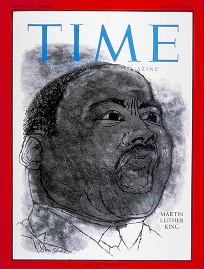 TIME Magazine Cover: Martin Luther King -- Mar. 19, 1965