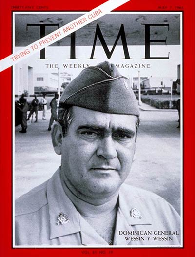 TIME Magazine Cover: General Wessin Wessin -- May 7, 1965