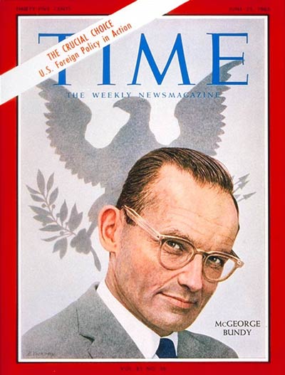 TIME Magazine Cover: McGeorge Bundy -- June 25, 1965
