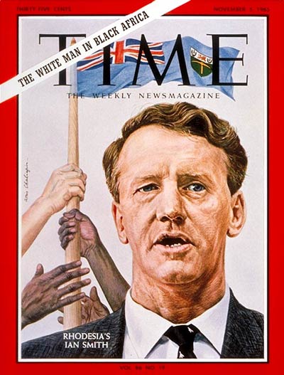 TIME Magazine Cover: Ian Smith -- Nov. 5, 1965