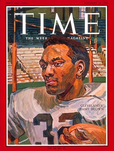TIME Magazine Cover: Jimmy Brown -- Nov. 26, 1965