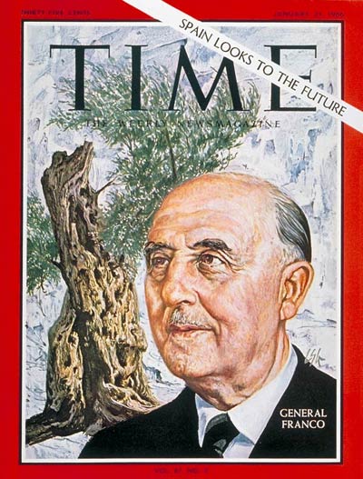 TIME Magazine Cover: General Franco -- Jan. 21, 1966