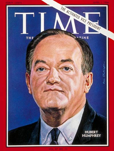 TIME Magazine Cover: Hubert H. Humphrey -- Apr. 1, 1966