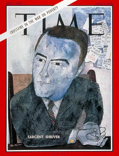 TIME Magazine Cover: Sargent Shriver -- May 13, 1966