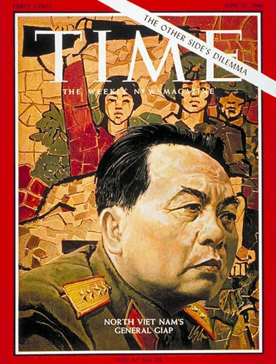 TIME Magazine Cover: General Vo Nguyen Giap -- June 17, 1966