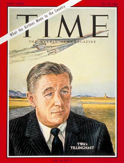 TIME Magazine Cover: Charles Tillinghast Jr. -- July 22, 1966
