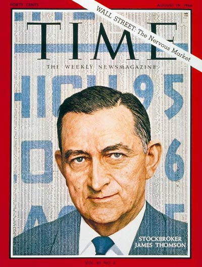 TIME Magazine Cover: James E. Thomson -- Aug. 19, 1966