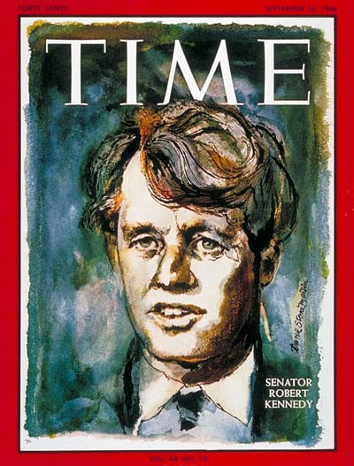 TIME Magazine Cover: Robert F. Kennedy -- Sep. 16, 1966