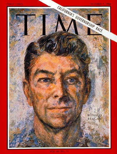 TIME Magazine Cover: Ronald Reagan -- Oct. 7, 1966