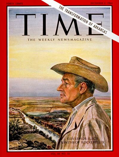 TIME Magazine Cover: Winthrop Rockefeller -- Dec. 2, 1966