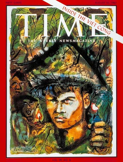 TIME Magazine Cover: Inside the Viet Cong -- Aug. 25, 1967