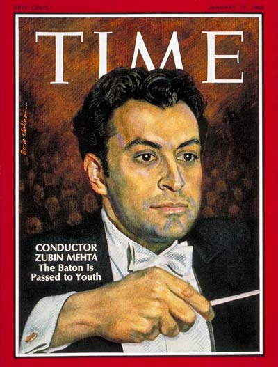 TIME Magazine Cover: Zubin Mehta -- Jan. 19, 1968
