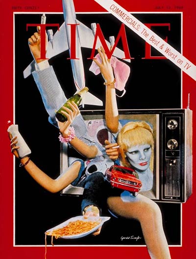 TIME Magazine Cover: TV Commercials -- July 12, 1968
