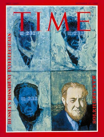 TIME Magazine Cover: Alexander Solzhenitsyn -- Sep. 27, 1968