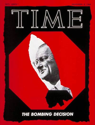TIME Magazine Cover: Lyndon B. Johnson -- Nov. 8, 1968
