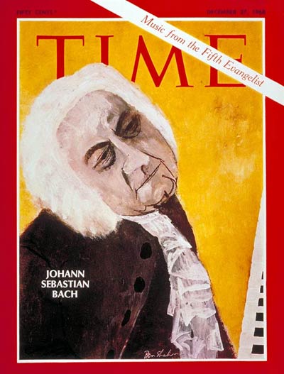 TIME Magazine Cover: Johann Sebastian Bach -- Dec. 27, 1968