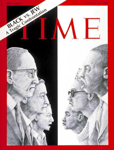 TIME Magazine Cover: Black v. Jew -- Jan. 31, 1969