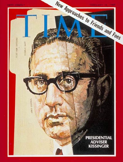 TIME Magazine Cover: Henry Kissinger -- Feb. 14, 1969